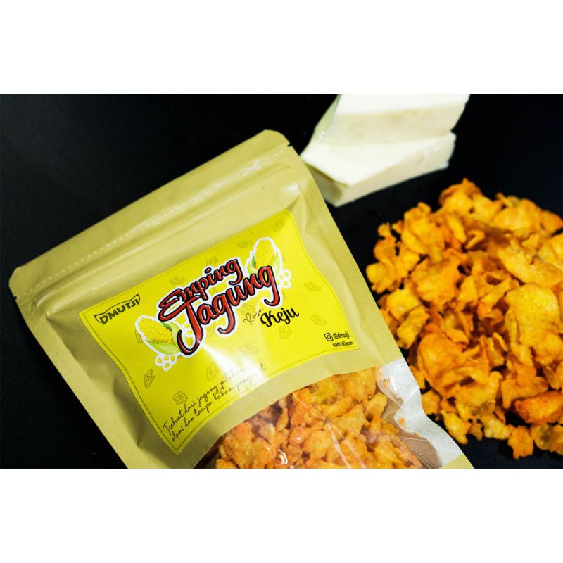 

Emping Jagung rasa Keju - Dmutji Snack