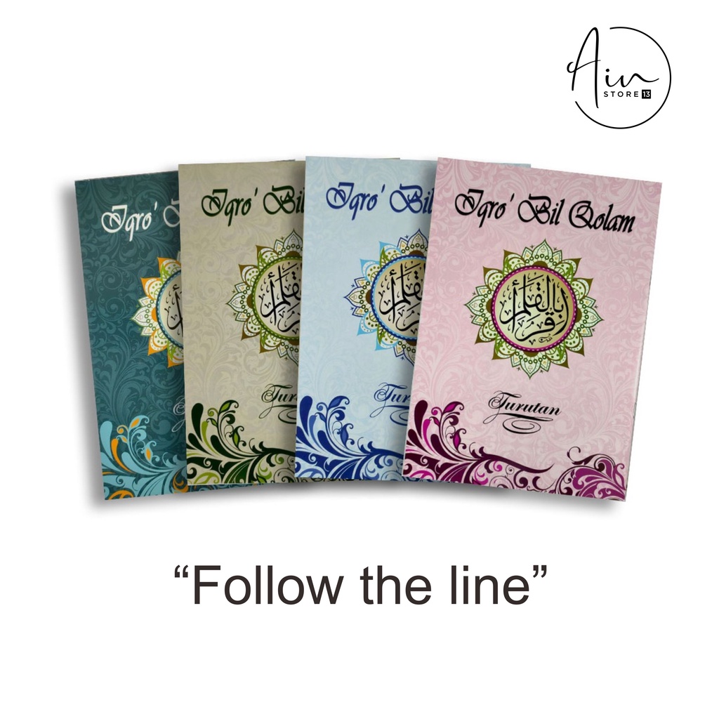 Iqro Bil Qolam Turutan Follow The Line Alquran Tulis