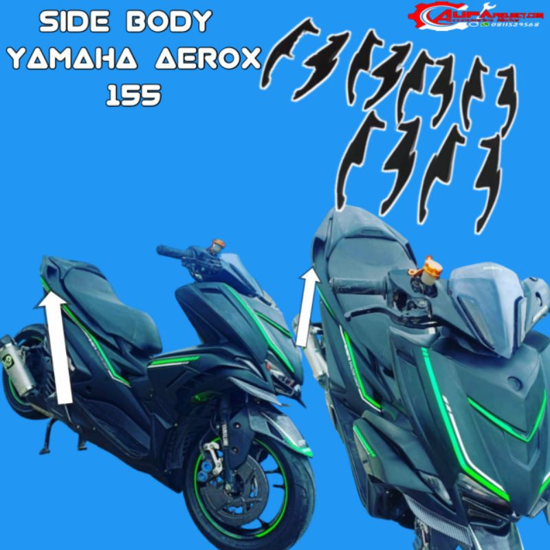 Side Body yamaha Aerox aksesoris Aerox