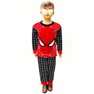 Baju Setelan KAOS  Anak SPIDERMAN MATA Shopee Indonesia