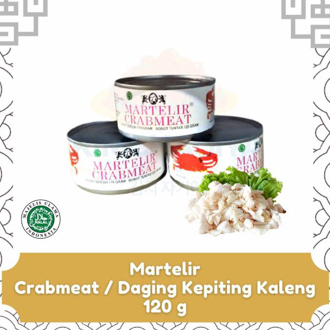

Murah Martelir Crab Meat Daging Kepiting Rajungan Kaleng - Halal