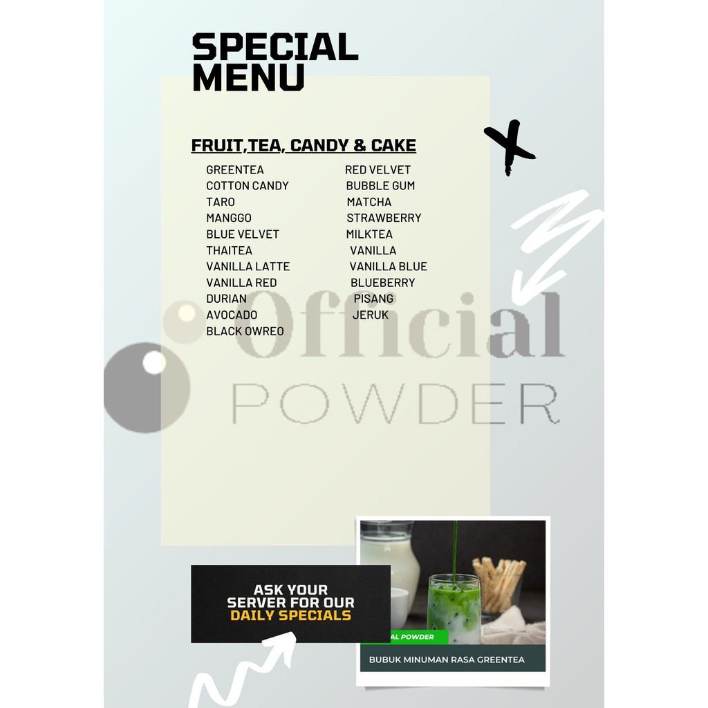 

bubuk minuman 1 kg - bubuk minuman rasa - bubuk minuman premium - powder minuman -serbuk minuman