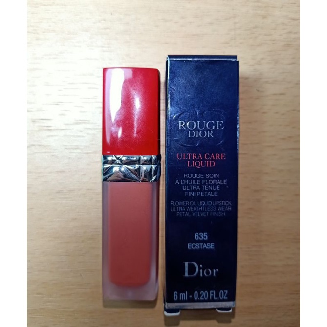 SEALED  LIP CREAM CHRISTIAN DIOR ROUGE ULTRA CARE LIQUID FLOWER OIL LIQUID LIPSTICK PRELOVED LIKE NE