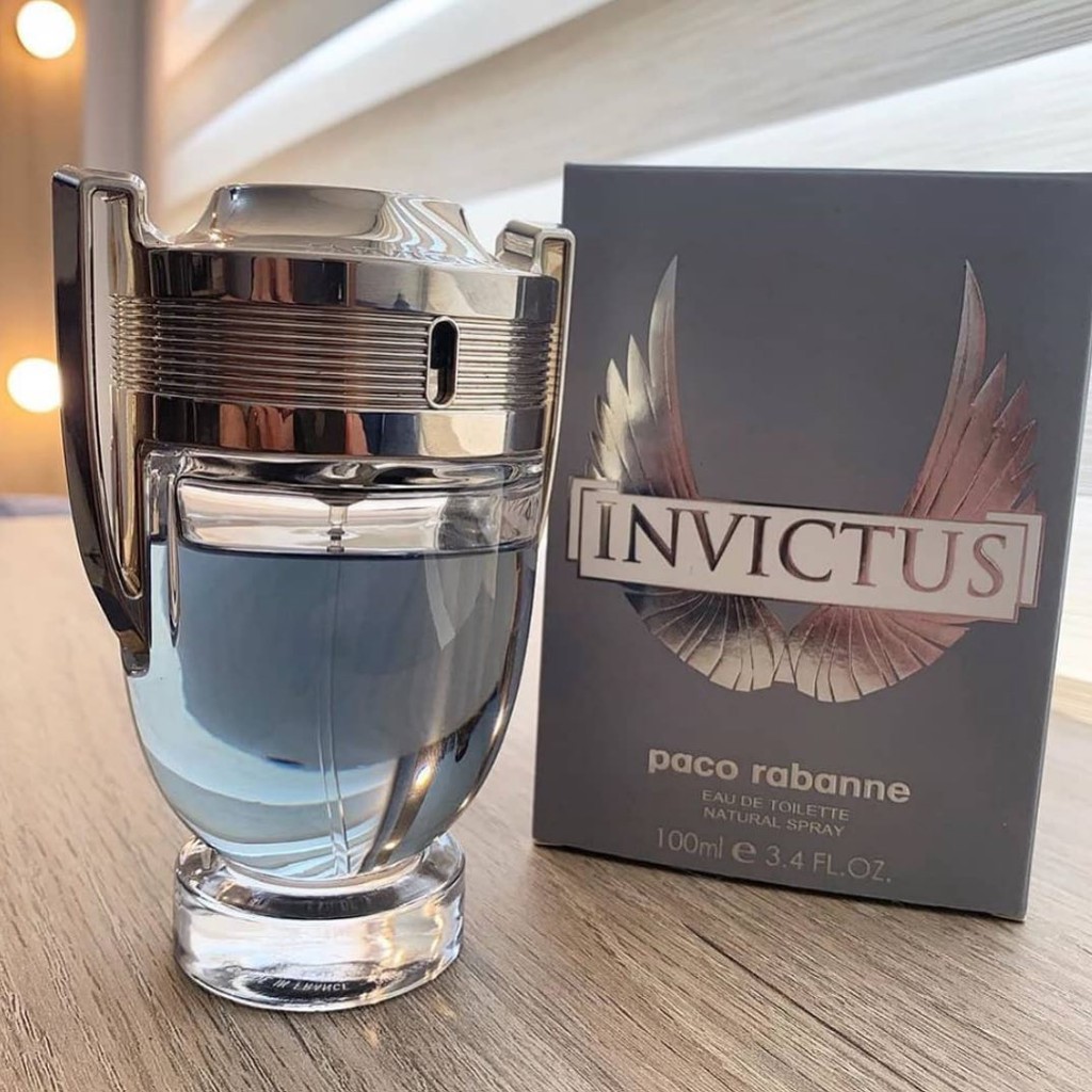 BISA COD - PARFUM PRIA PACO RABANE INVICTUS FOR MEN EDT [100mL] - ORIGINAL SINGAPORE