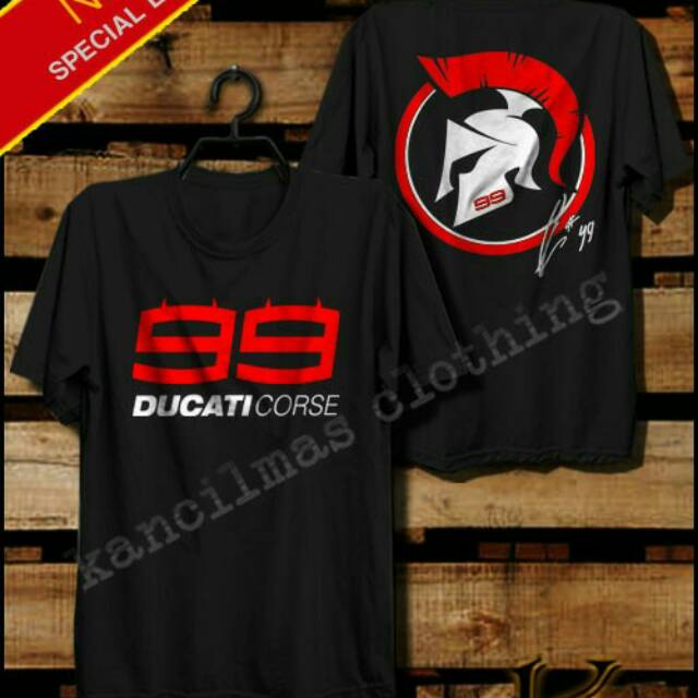 KAOS DISTRO MOTOGP JORGE LORENZO DUCATI CORSE TEAM