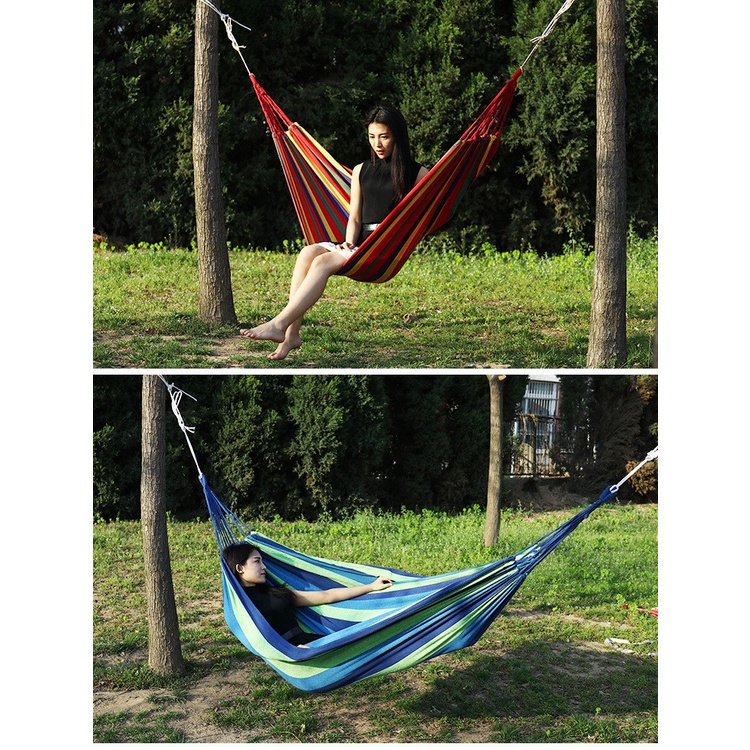 Hammock Ayunan Gantung Pelangi Dan Anchor Bolt Eye