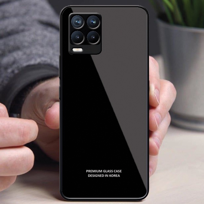 (#055 Part 2) Realme C17 7 7i XT 3 3i 3 Pro / X Lite Narzo 20 Pro - Premium Hard Glass Case + Camera