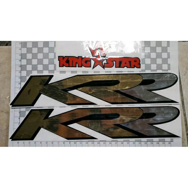 stiker striping KRR kawasaki ninja RR old ZX150