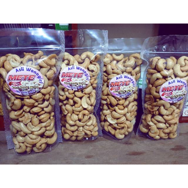 

Mete goreng kemasan 250 gram