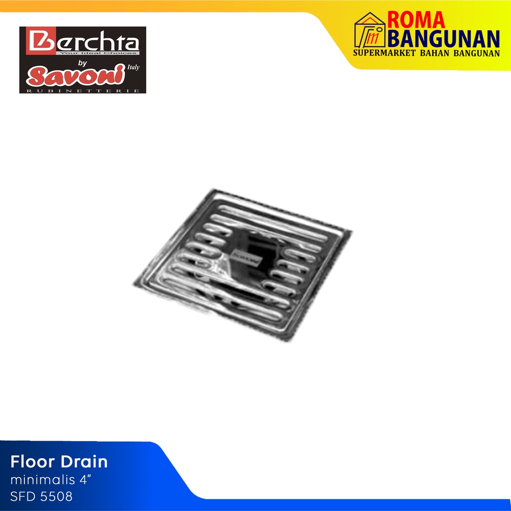 Savoni Floor Drain / Saringan Got / Saringan Air / Saringan Toilet Kamar Mandi SFD 5508 SFD5508