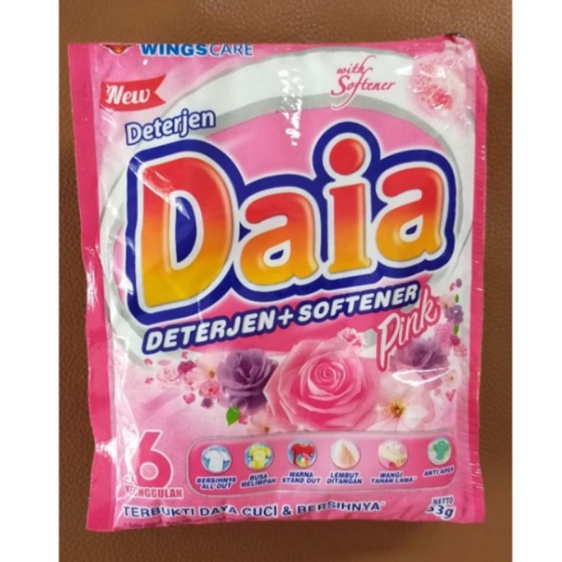 DAIA DETERGEN 6 x 52gr