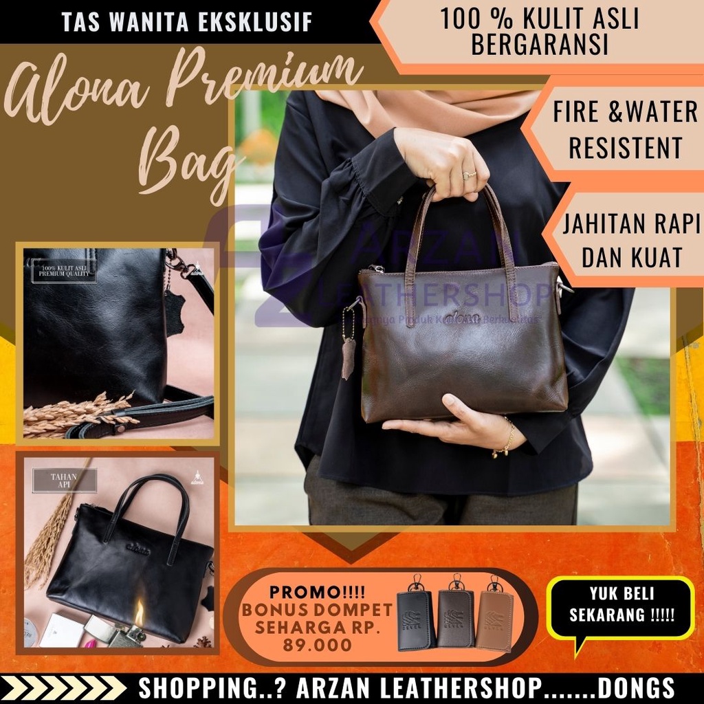 AR WB15B2-TAS SLING SELEMPANG SLEMPANG WANITA CEWEK KULIT SAPI ASLI PREMIUM LEATHER KEREN MEWAH BRAN