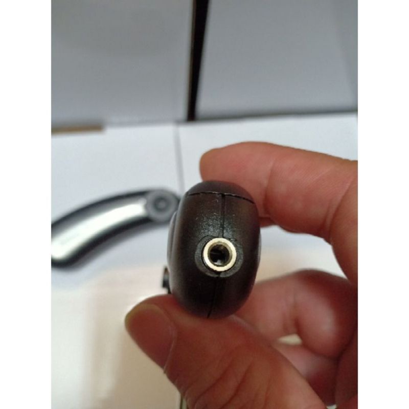 adaptor mic kabel cocok clip on atau bando ukuran lubang  jack 3.5