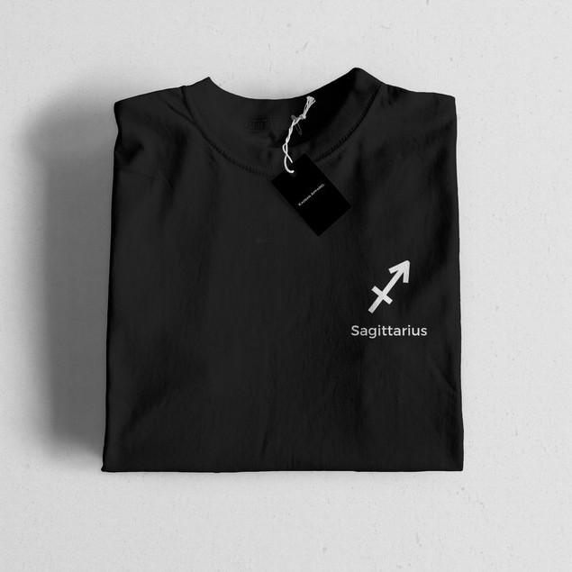 Kaos  Zodiak "Sagitarius Logo" - Kaos Zodiak/Baju Zodiak/Kaos Horoskop/Kaos Bintang/Kaos Sagitariu