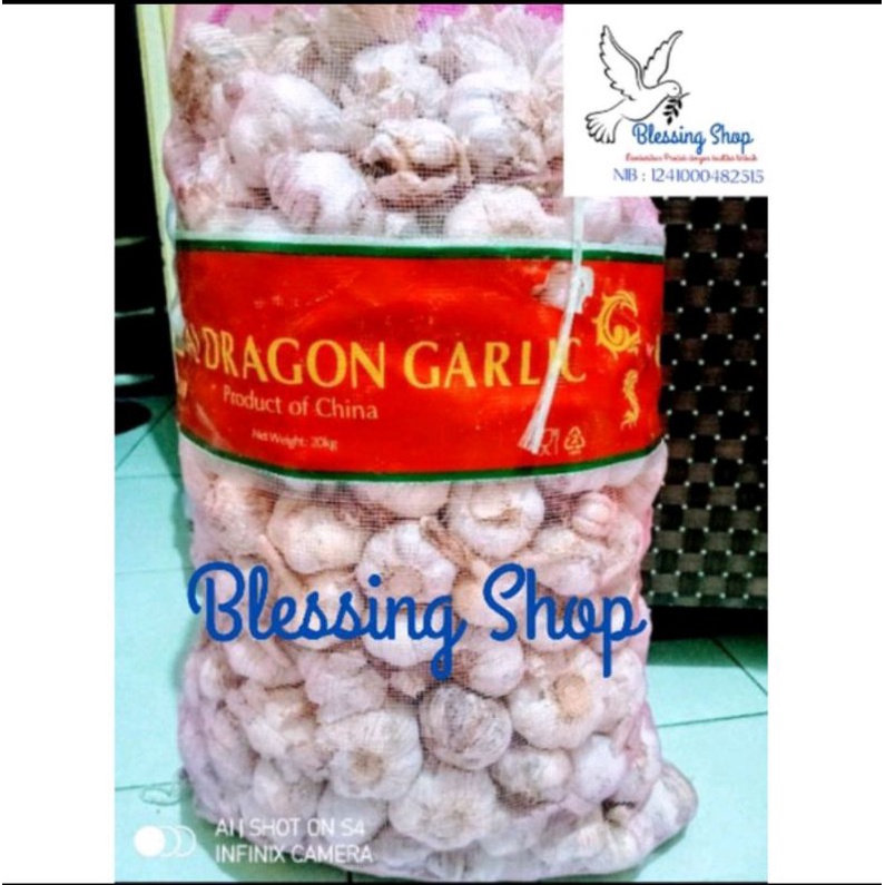 

Bawang putih honan /banci kotor 500gram