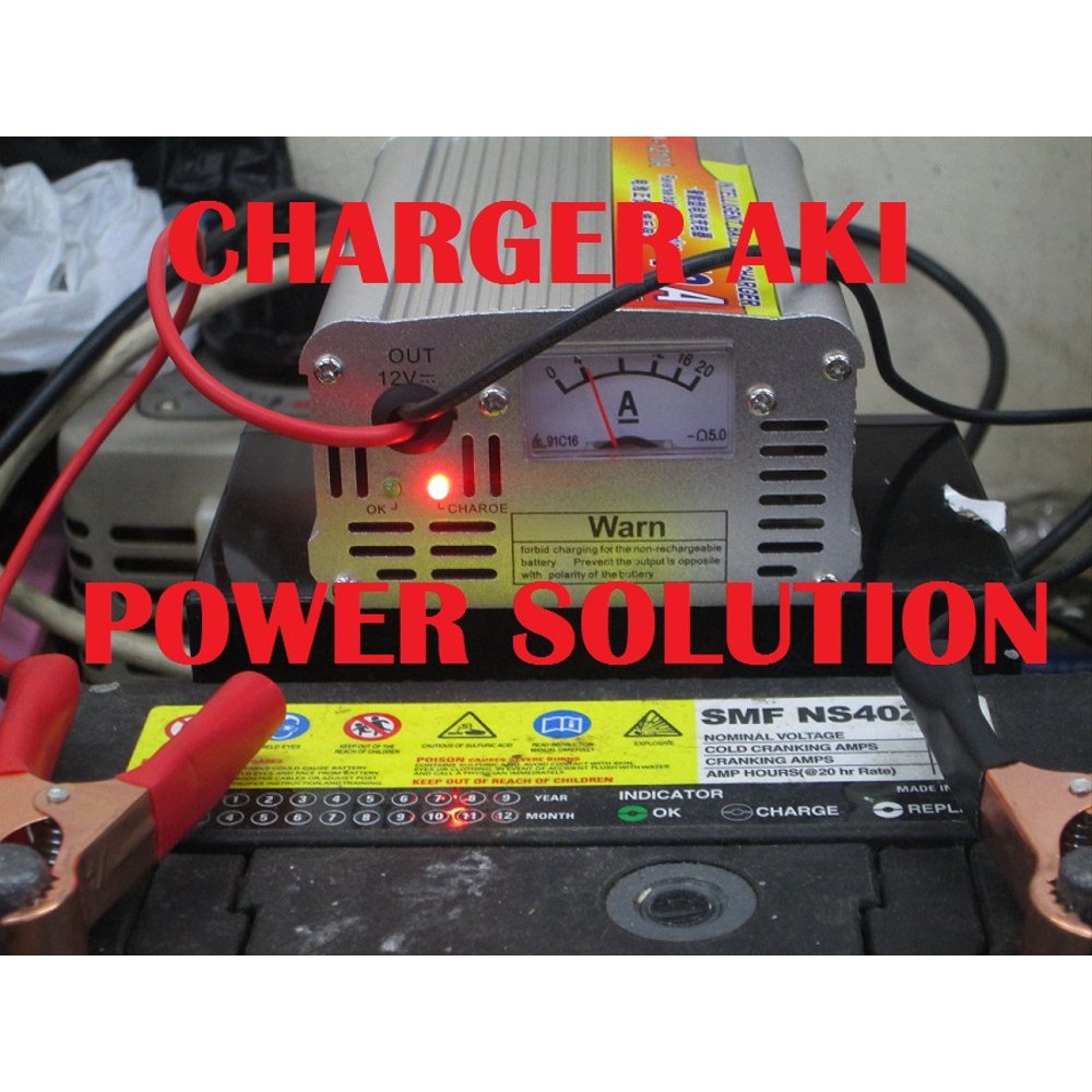 CHARGER AKI 12V, CHARGER AKI MOBIL, CHARGER BATTERY