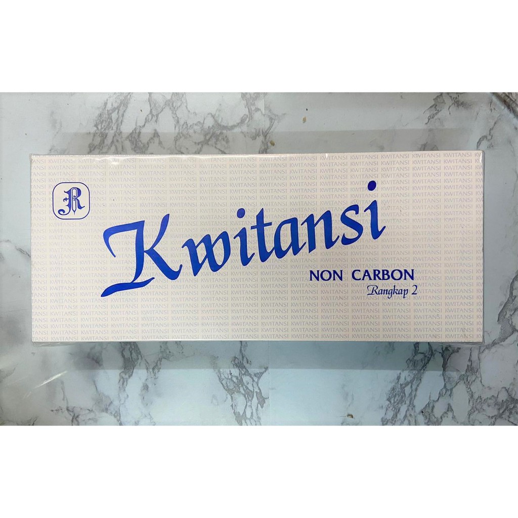 

Buku Kwitansi 2ply Rangkap 2 NCR Non Carbon