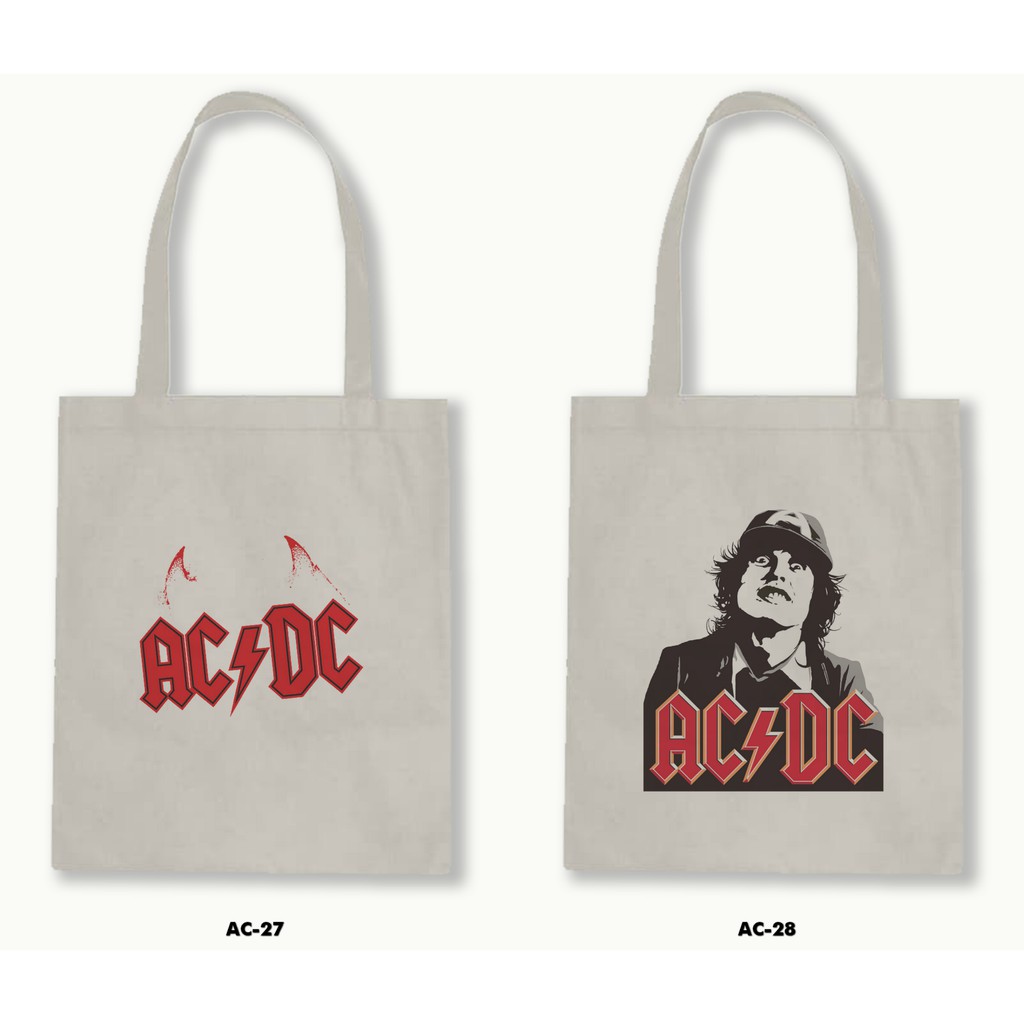 TOTE BAG BLACU - AC/DC - ACDC .02