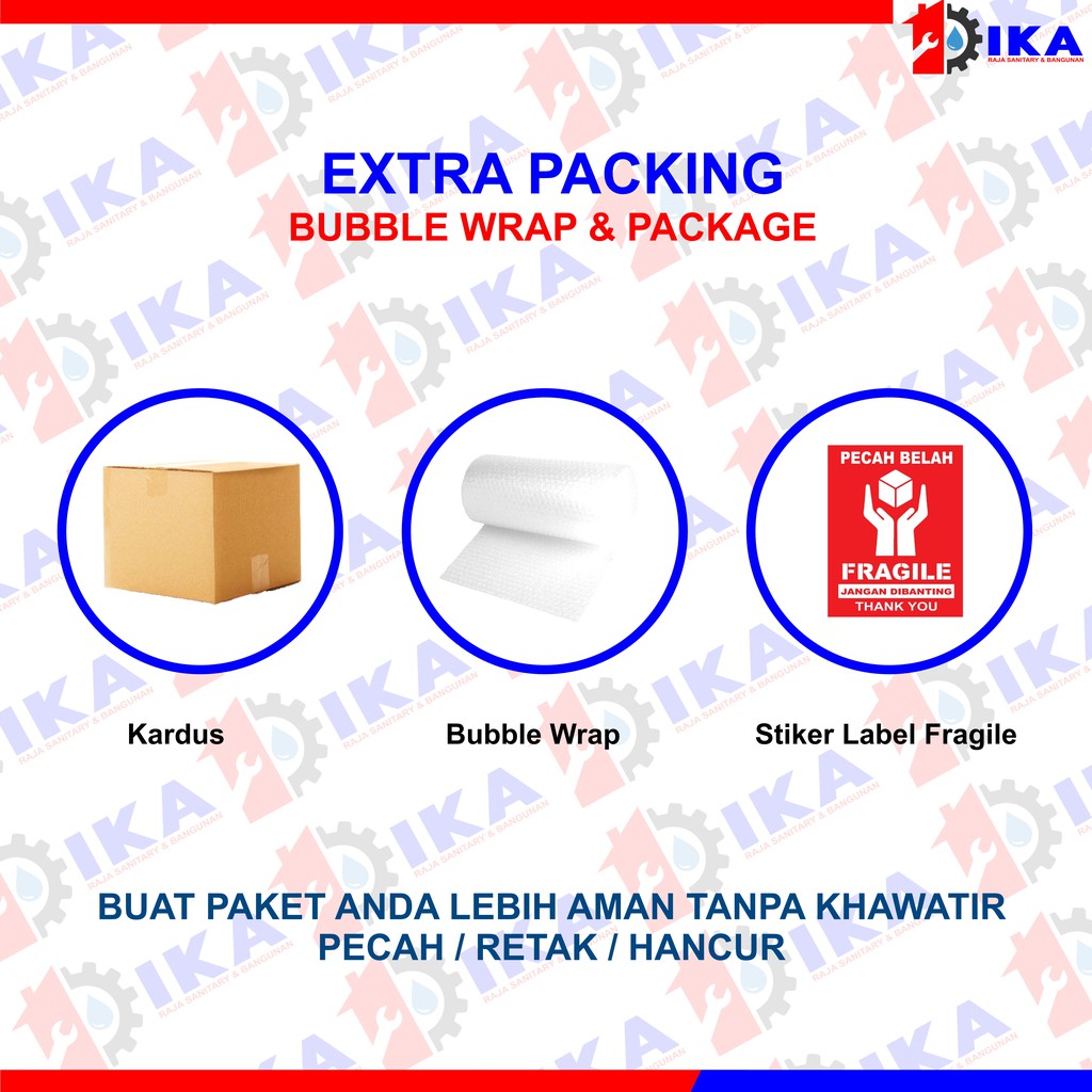 BUBBLE / DUS / STICKER FRAGILE EXTRA UNTUK KEAMANAN PAKET