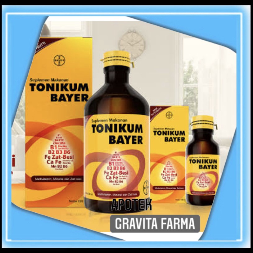 Tonikum Bayer suplemen penambah darah