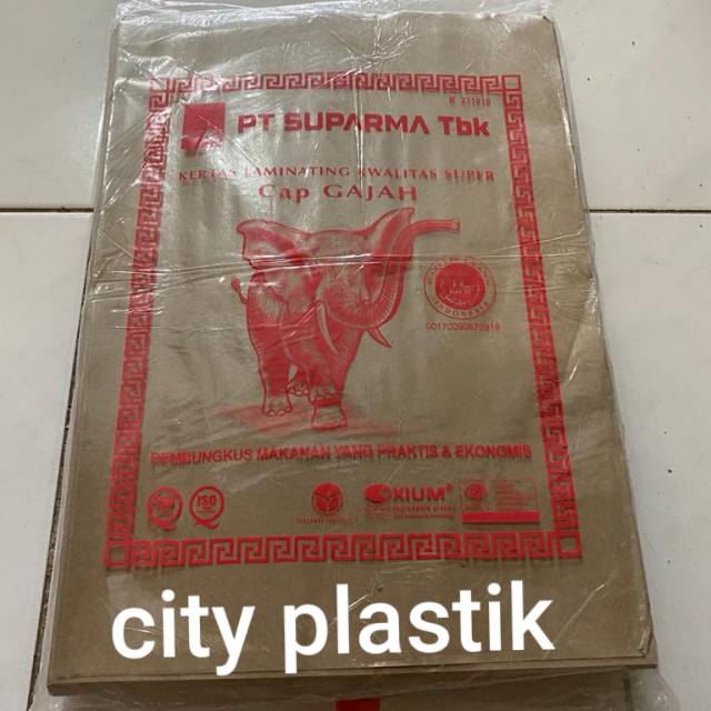 

KERTAS NASI GAJAH PINK UK. BESAR ISI 250 LEMBAR