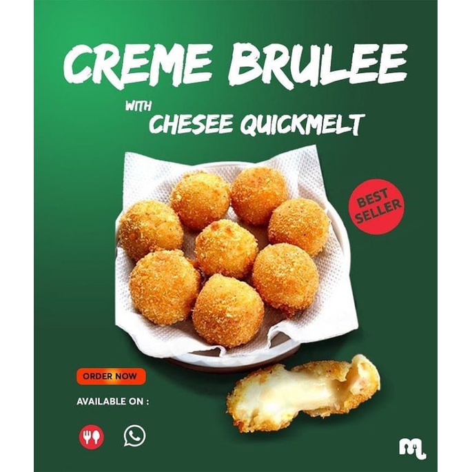

MAKANAN CREME BRULEE FROZEN