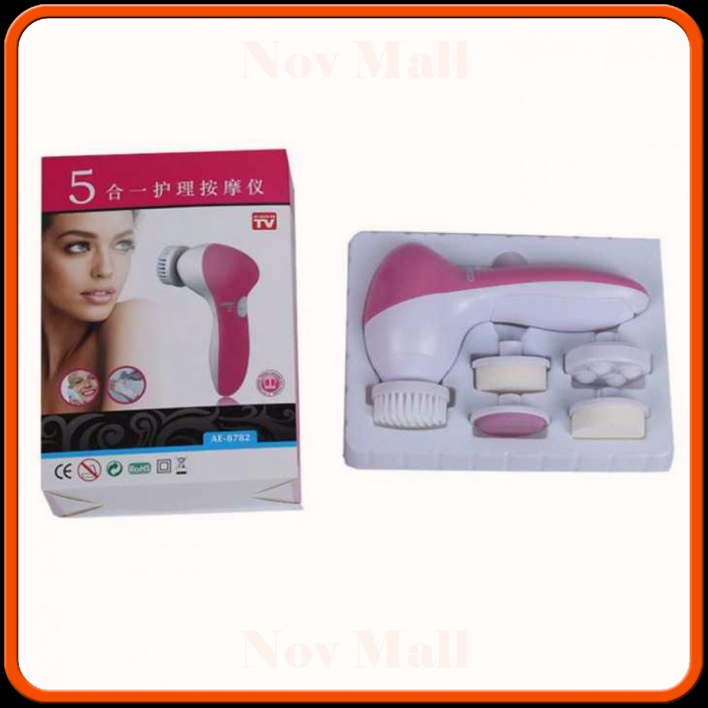 Pembersih Muka Elektrik Lumispa Facial Care 5 in 1 - BY612