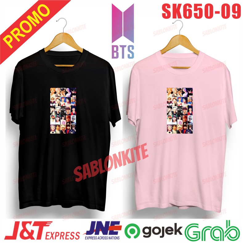 MURAH!!! KAOS KPOP MEMBER KPO UNISEX SK650 COMBED 30S