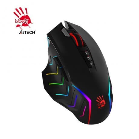 Mouse Gaming Bloody J95s Animation RGB 2-fire Ultra Core Activated