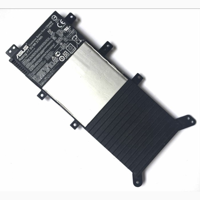 ORIGINAL BATERAI ASUS 4000 X555 A555 C21N1408 BLACK
