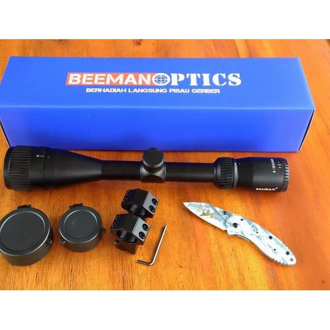 Paling diminati Telescope BEEMAN OPTICS 4-16 x 44 AO WA paralax
