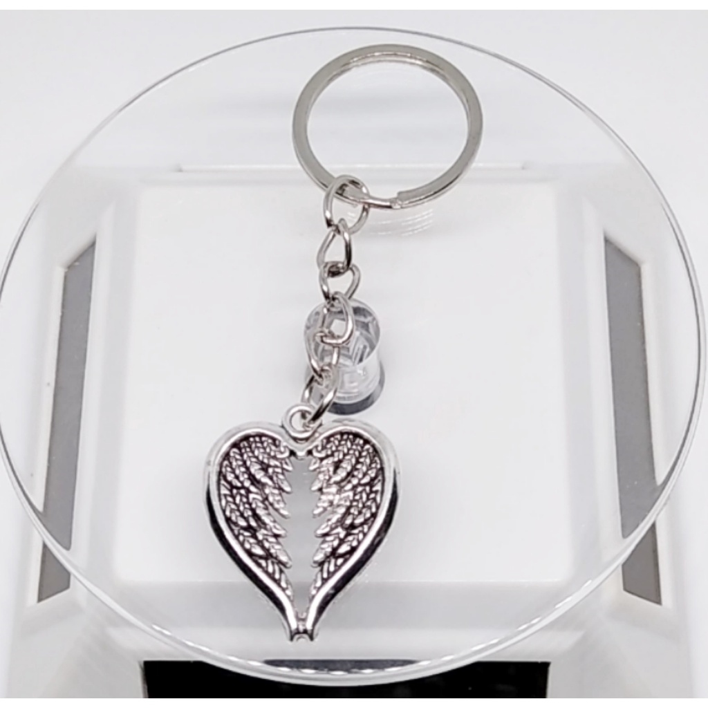 gantungan kunci sayap malaikat besar