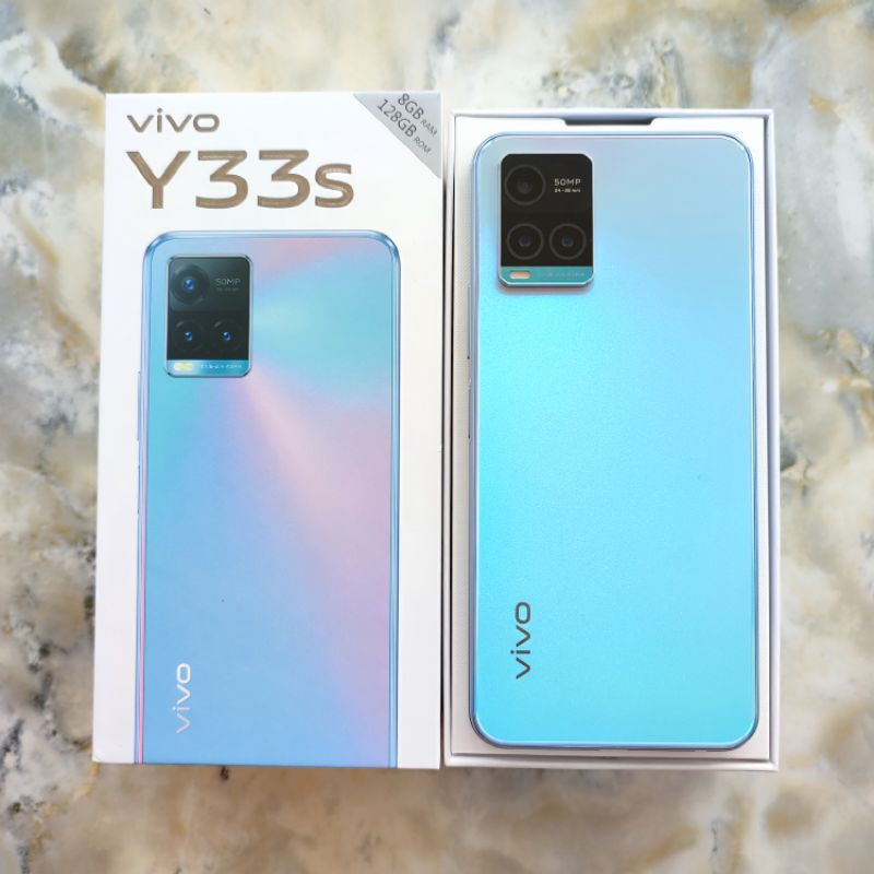 Vivo Y33s 8/128 ram 8 internal 128 Gb seken mulus