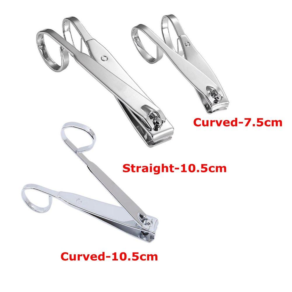 R-FLOWER Nail Clipper Cutter Portable Manicure Untuk Pemangkas Kuku Jari Kaki