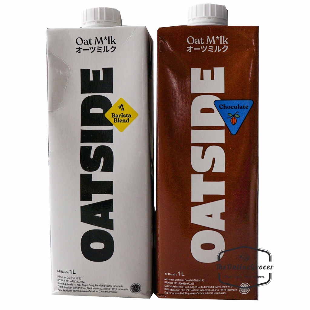 Oatside Oat Milk 1L - Susu Oat Gandum Lactose and Dairy Free