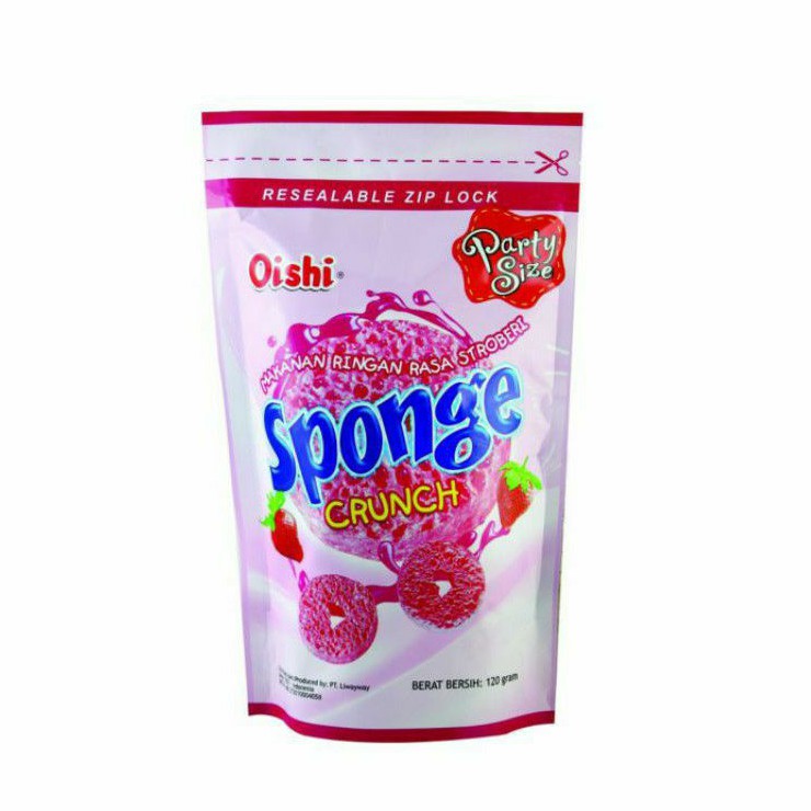 

Oishi Sponge Strawbery 120gr