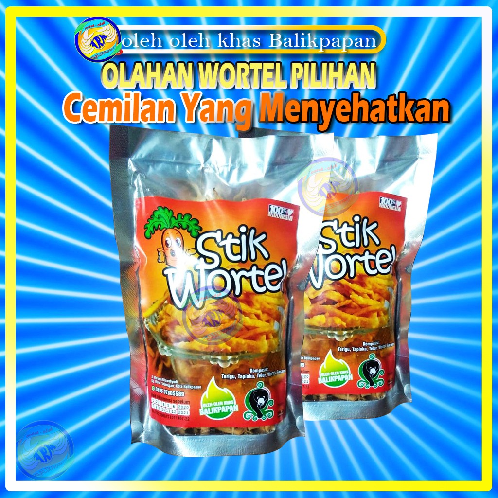 

Cemilan stik wortel cimi cimi makanan ringan sehat bergizi