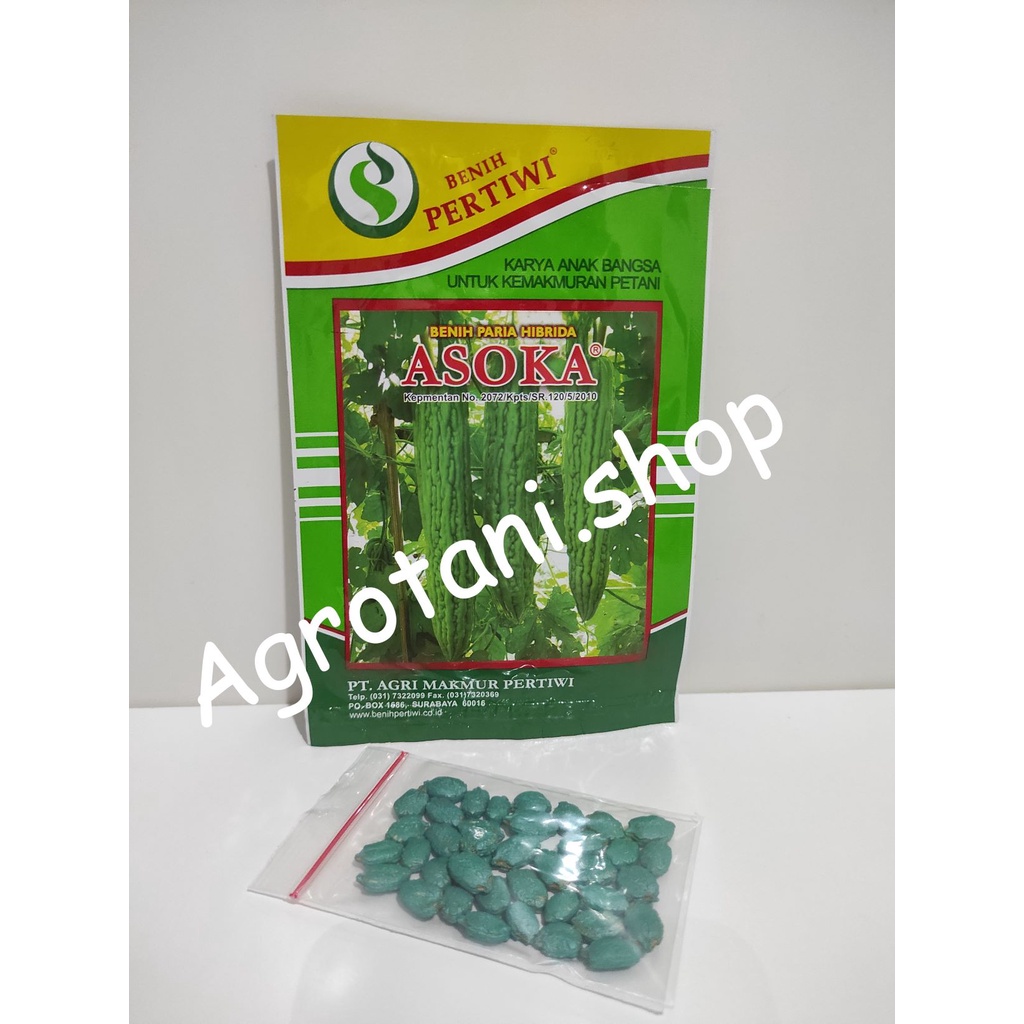 Benih bibit paria Asoka pare dari  Pertiwi Repack