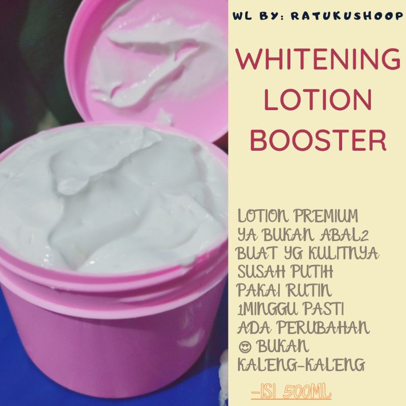 whitening lotion booster/handbody pemutih super