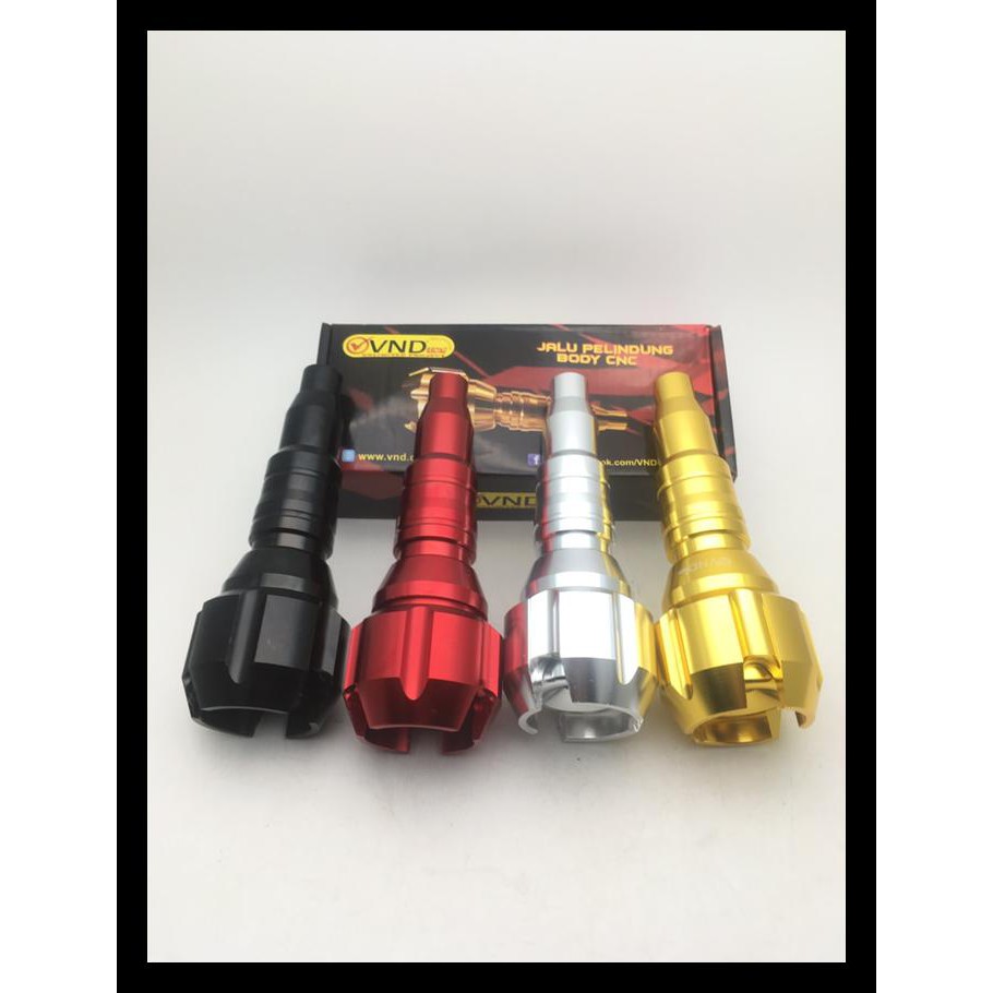 TERLARIS JALU FRAME SLIDER JALU KNALPOT NMAX AEROX VARIO XMAX LEXI PCX VND - GOLD !!!!!