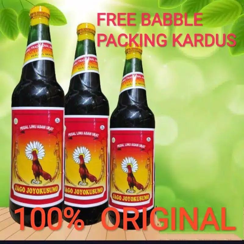 

JAMU JAGO JOYOKUSUMO PEGEL LINU ASAM URAT ORIGINAL 600ML