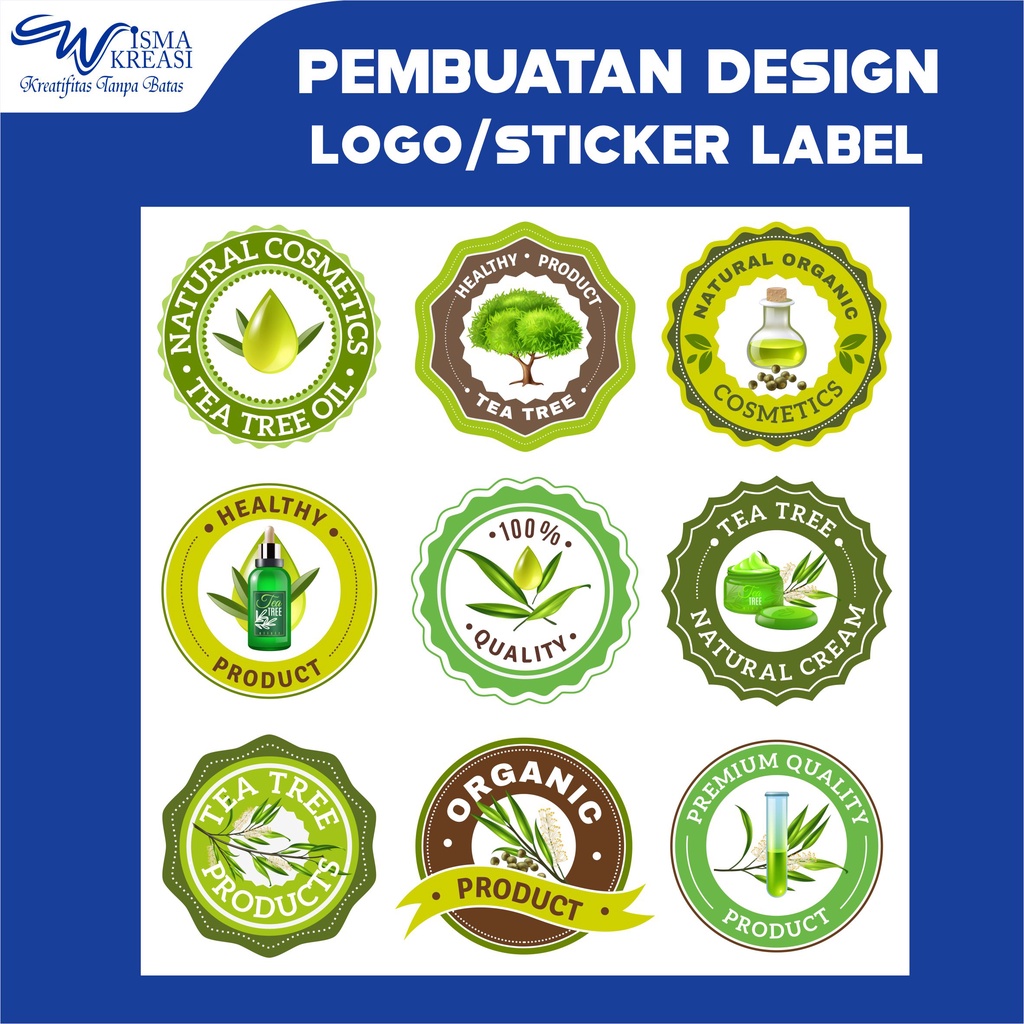 

Jasa Design logo / stiker murah
