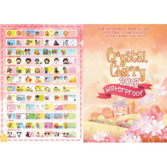 

Katalog stiker waterproof type S & M