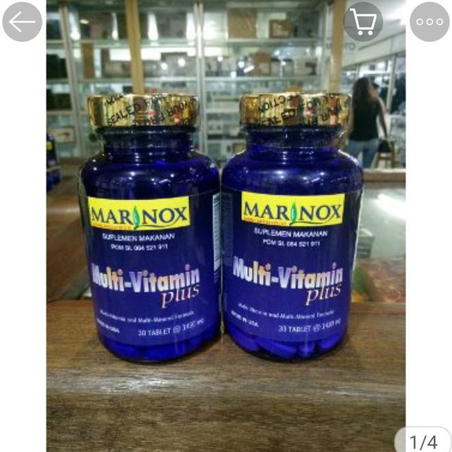 ❗❗ BEST QUALITY VITAMIN NUTRISI❗❗ MARINOX MULTIVITAMIN PLUS STOK TERBATAS