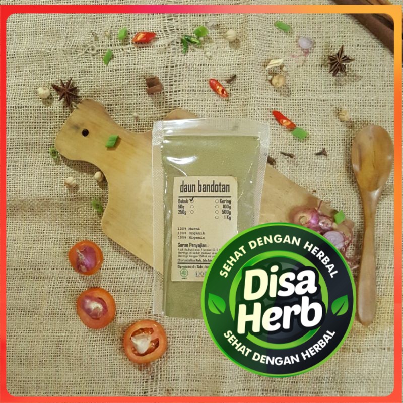 

BANDOTAN BUBUK / WEDUSAN 100 GRAM - Ageratum Conyzoides - MURNI - JSR - REMPAH - PREMIUM QUALITY
