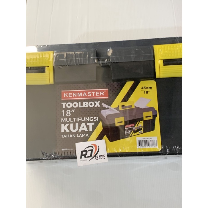 Toolbox Jumbo Heavy Duty Alat Perkakas Tool Box Besar Kenmaster 18&quot;