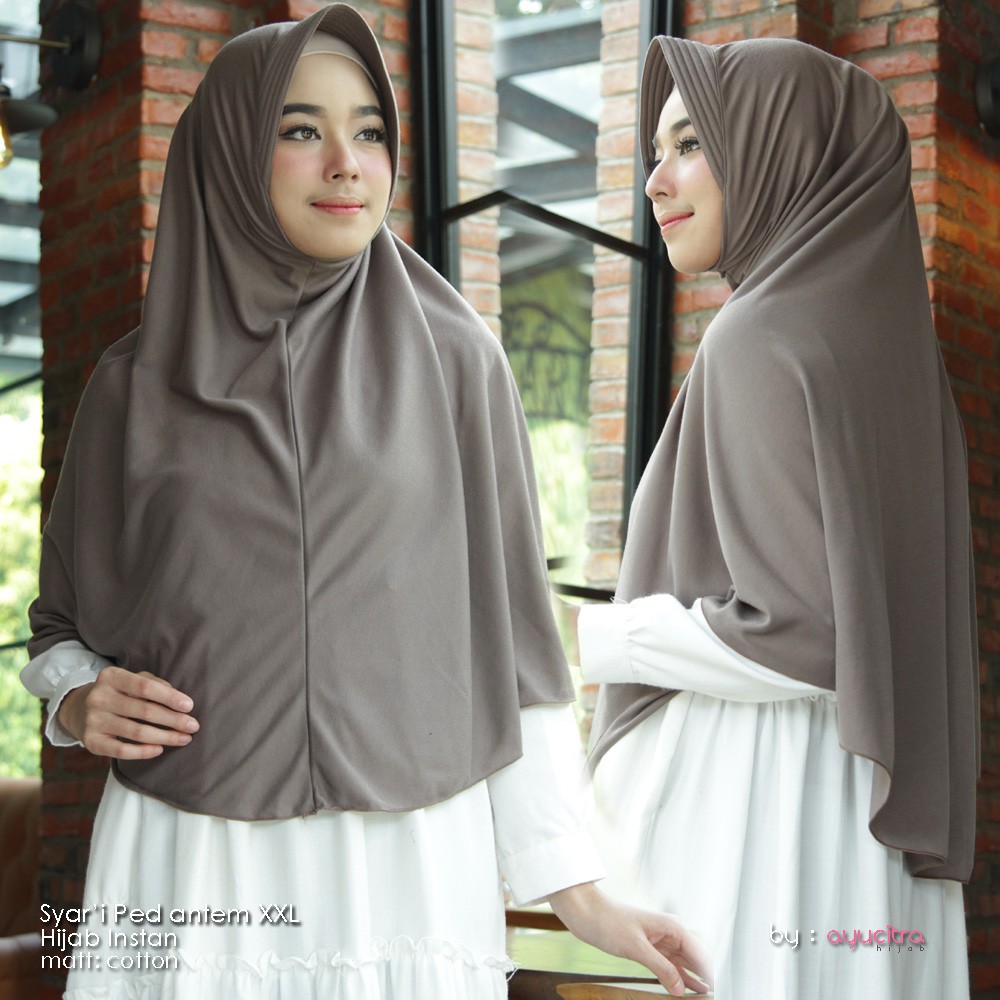 Ootd Baju Hijab Kekinian Ala Selebgram 2018 Ciput Cream Hijab Segi