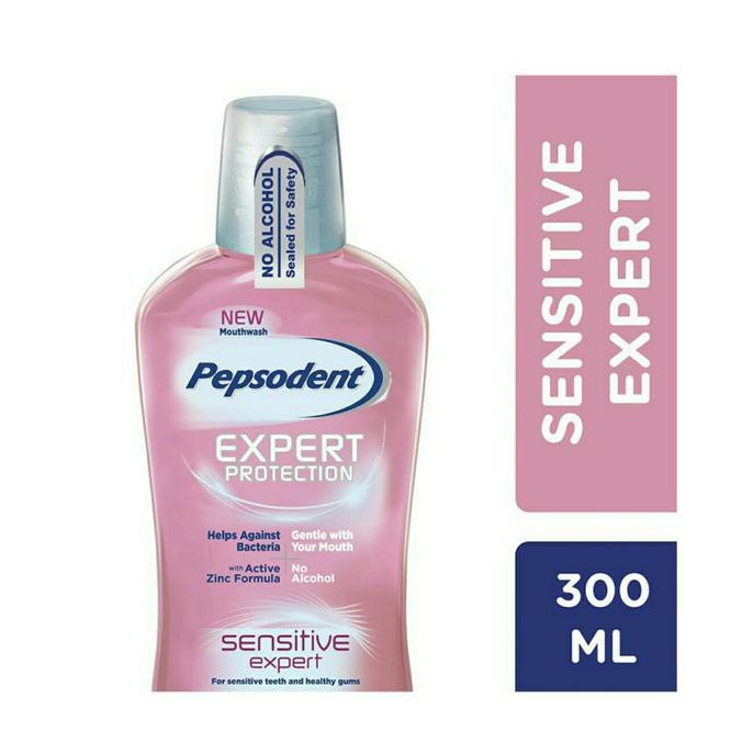 Pepsodent Mouthwash Sensitive Expert 300ml