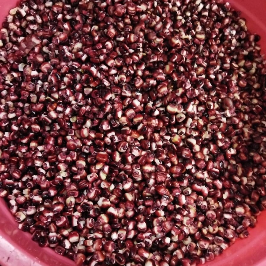 jagung pipil ketan ungu frozen 500gr Pipil Merah