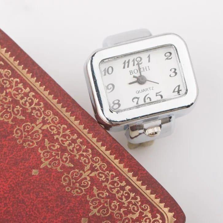 Oke Price.. Cincin Jam unik pria /wanita, Jam cincin impor unik tahan air ring pegas stailes stell a